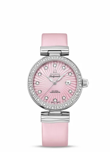 Omega LadyMatic Co-Axial 34 Stainless Steel / Diamond / Pink MOP 425.37.34.20.57.001 (42537342057001)